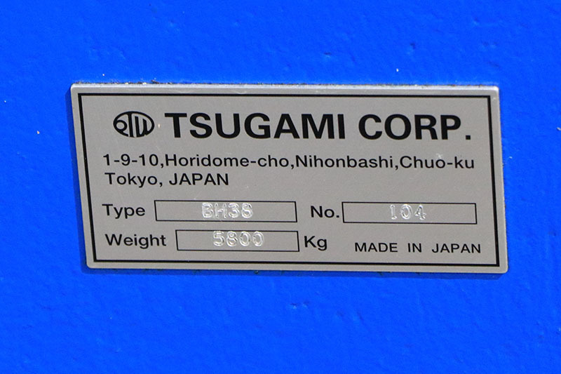 2007 TSUGAMI BH38SY Swiss Type Automatic Screw Machines | Bid Specialists Inc.