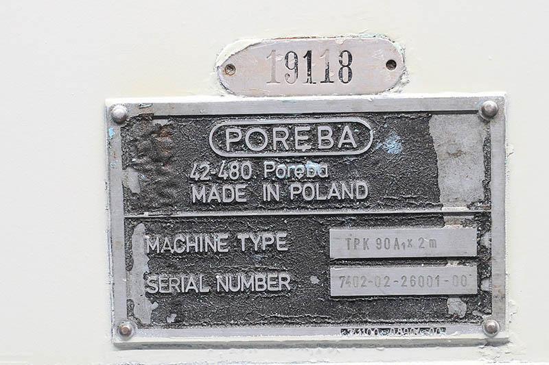 POREBA TPK90Ax2M Engine Lathes | Bid Specialists Inc.
